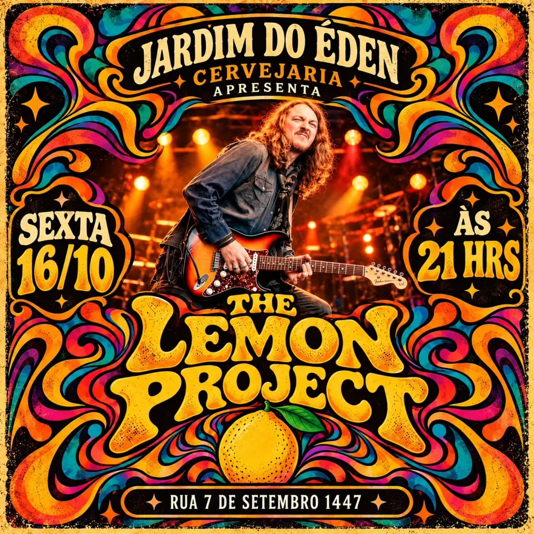 Flyer de The Lemon Project