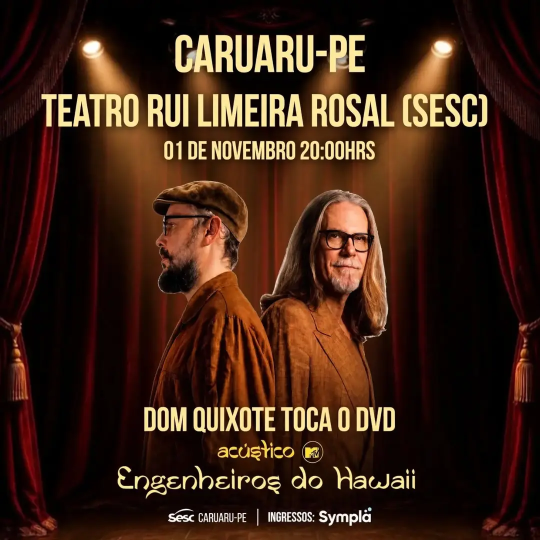 Flyer de Banda Dom Quixote