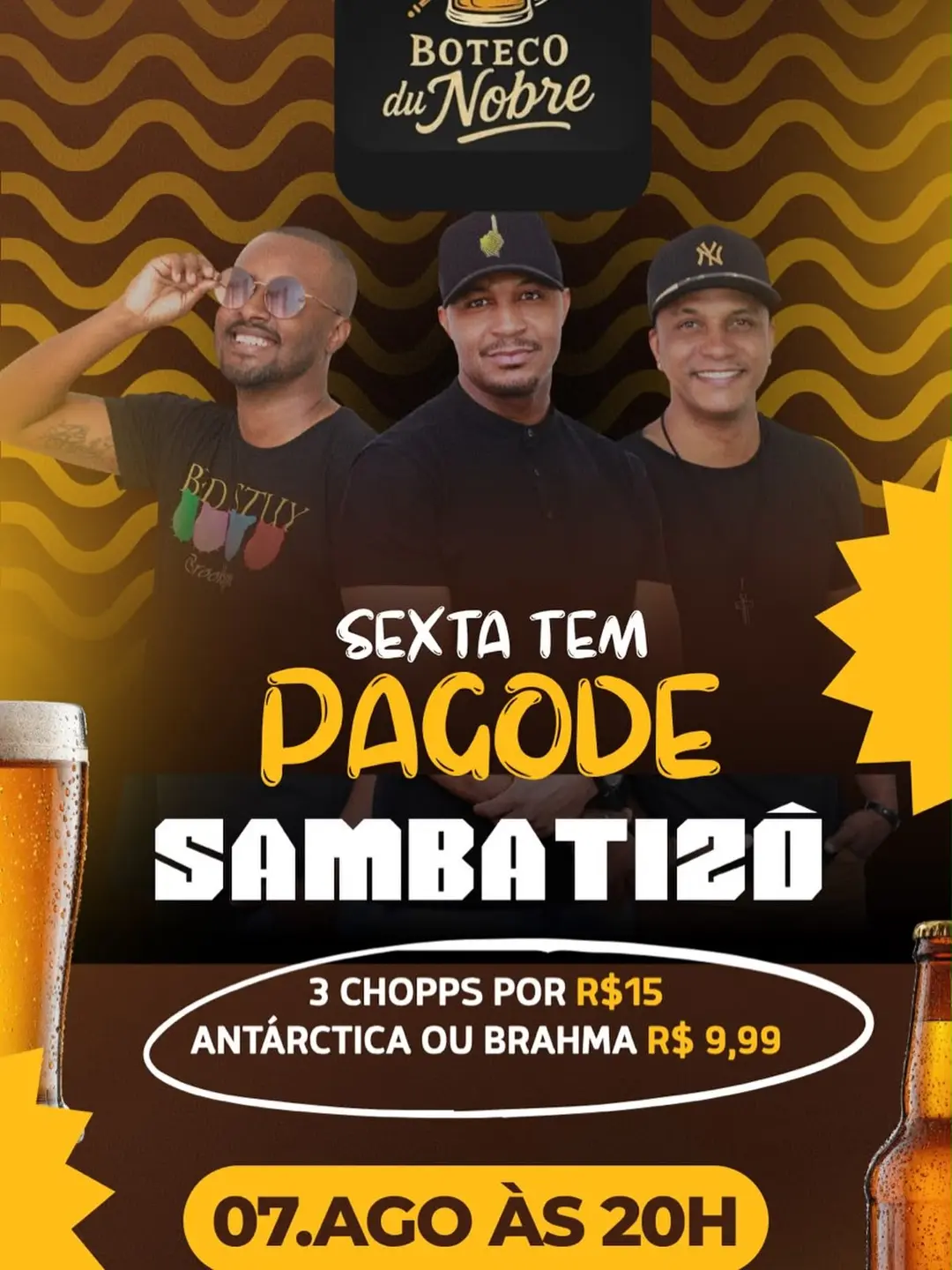Flyer de Grupo Sambatizo