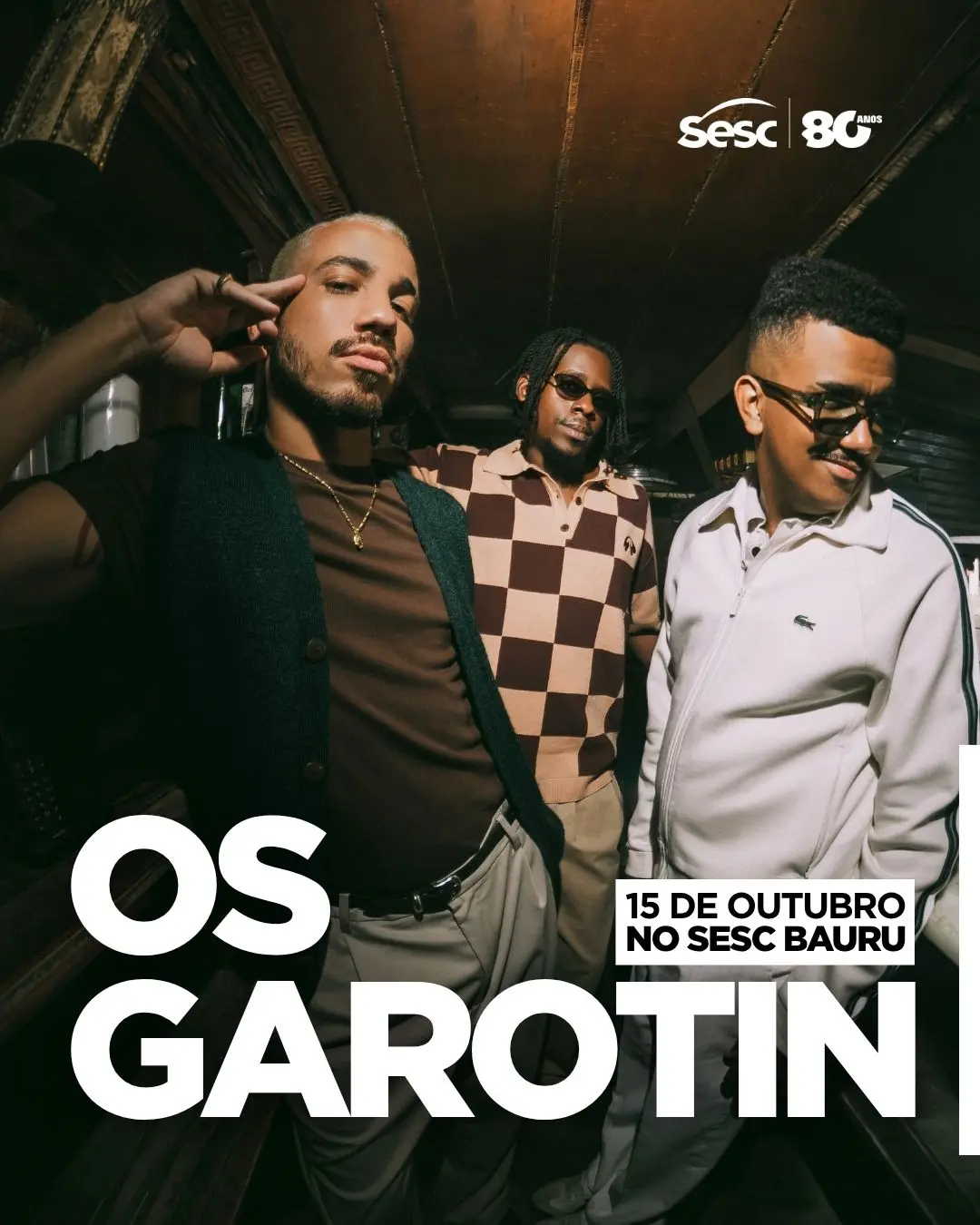 Flyer de Os Garotin