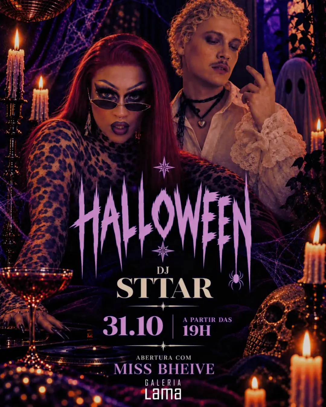Flyer de Miss B Heive e DJ Sttar