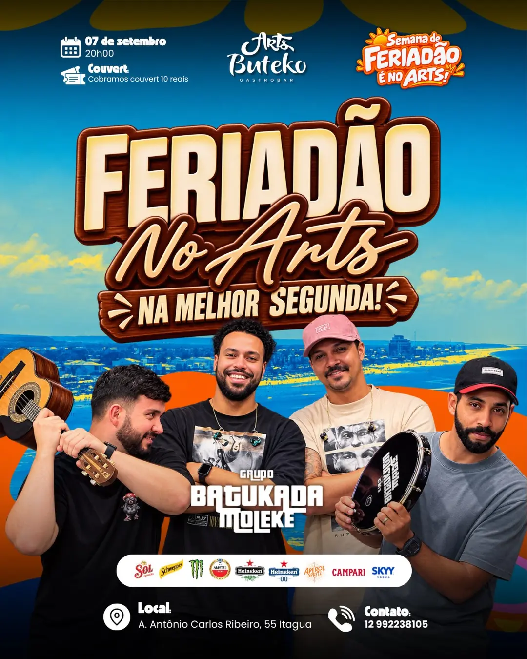 Flyer de Grupo Batukada Muleke