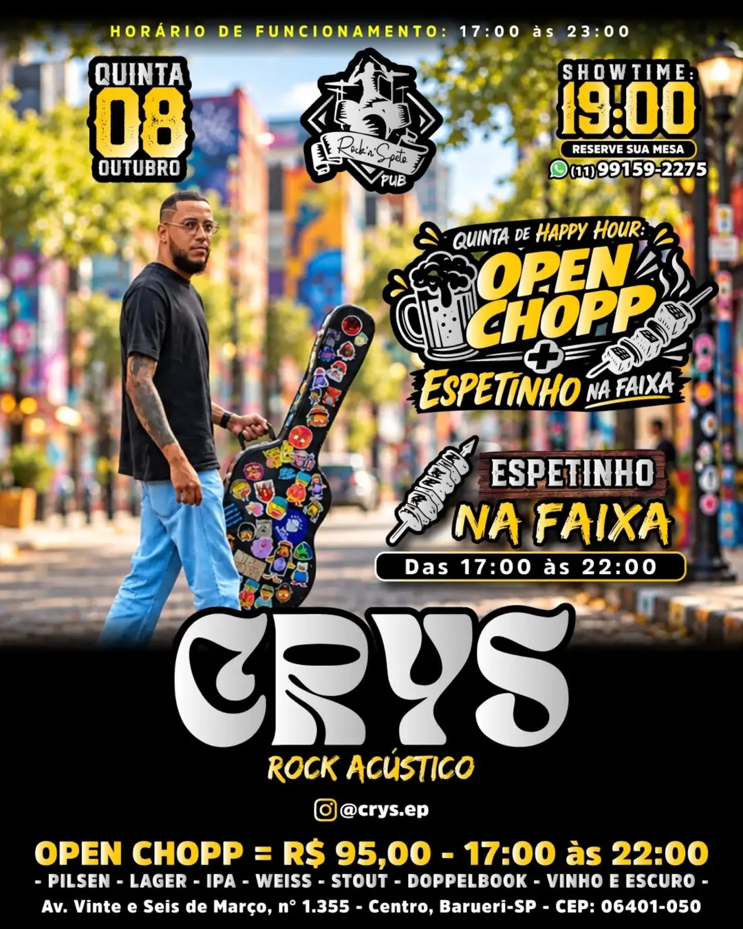 Flyer de CRYS