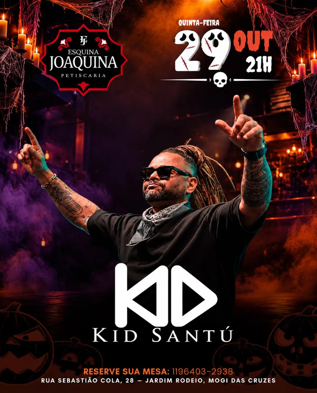 Flyer de Kid Santú