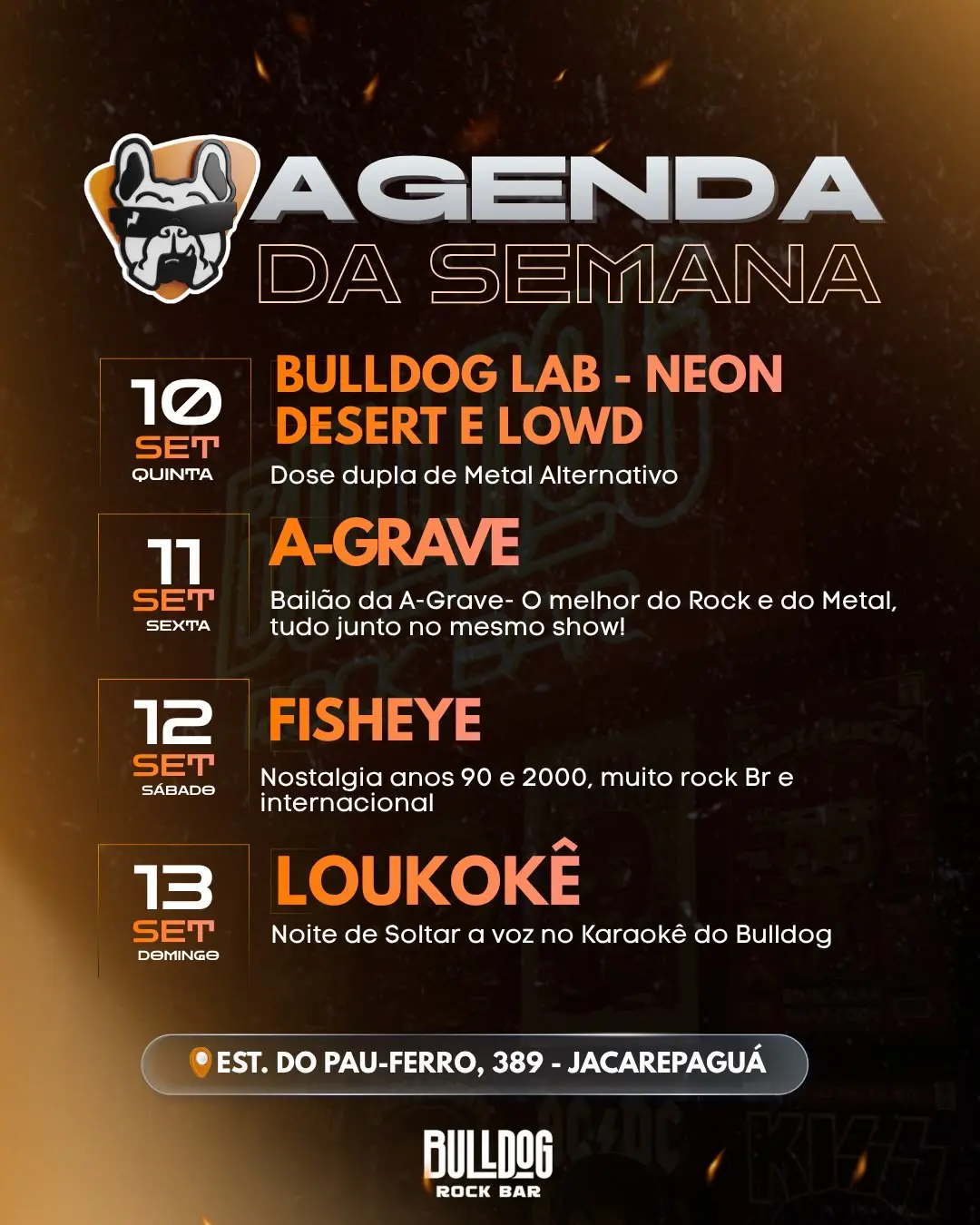 Flyer de A-Grave