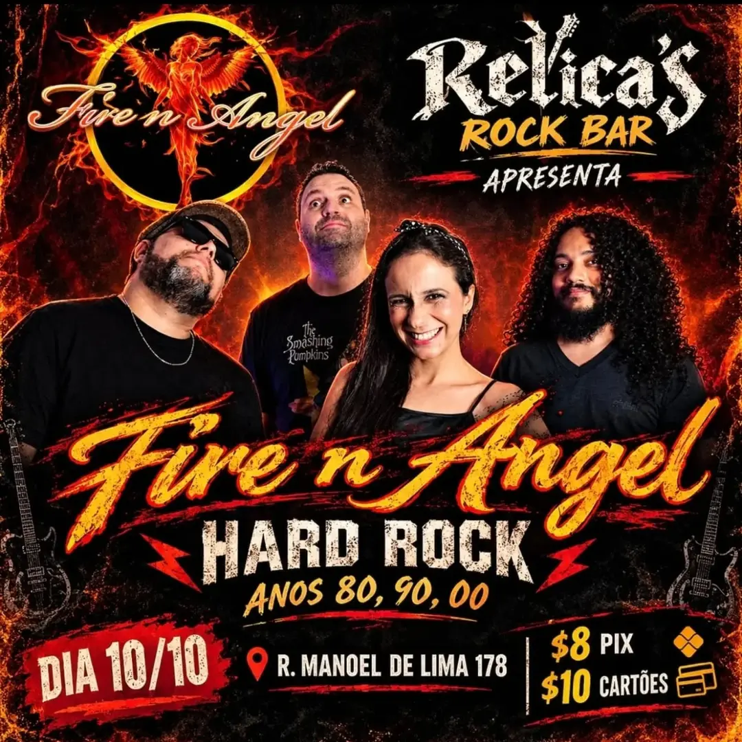 Flyer de Fire N Angel