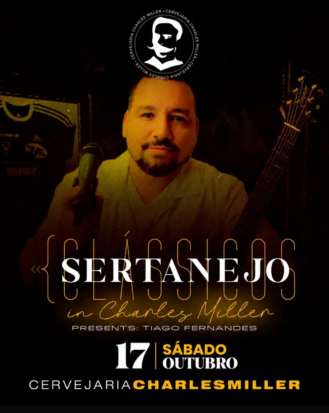 Flyer de Tiago Fernandes