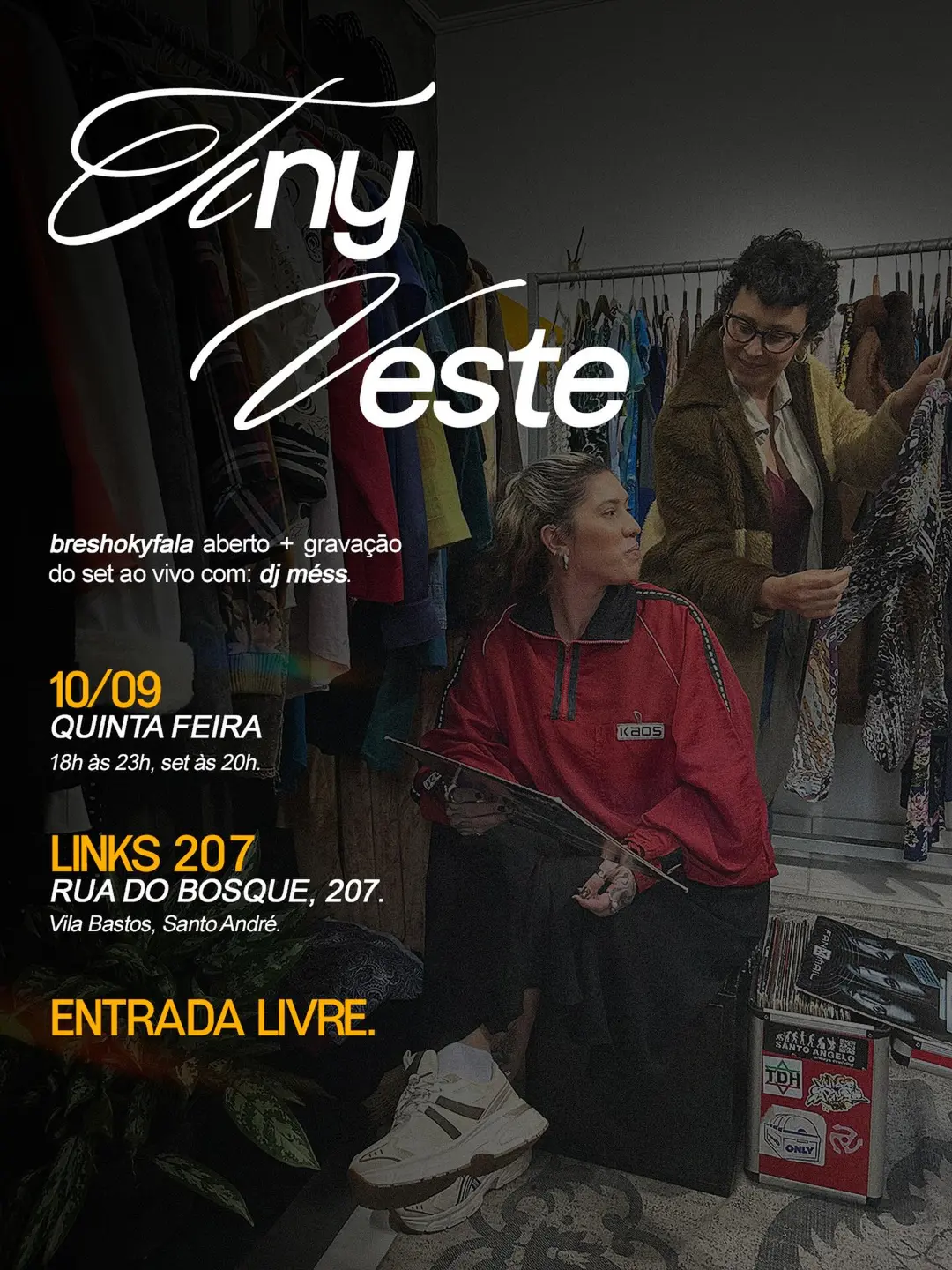 Flyer de Méss e Bresho Kyfala