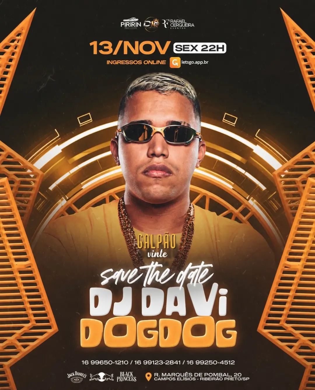 Flyer de DJ Davi Dogdog