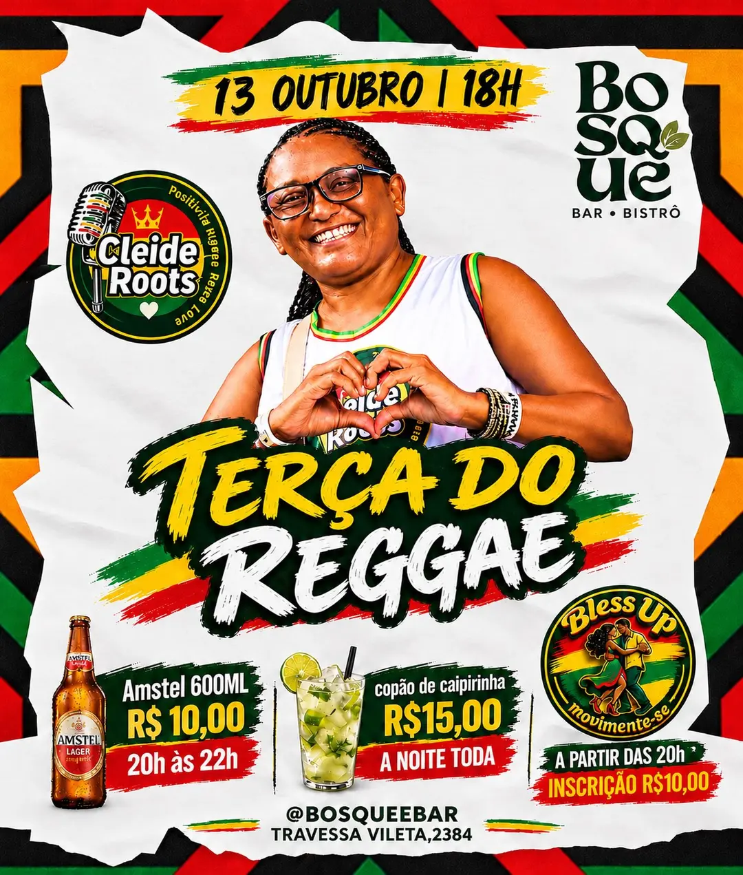 Flyer de Cleide Roots