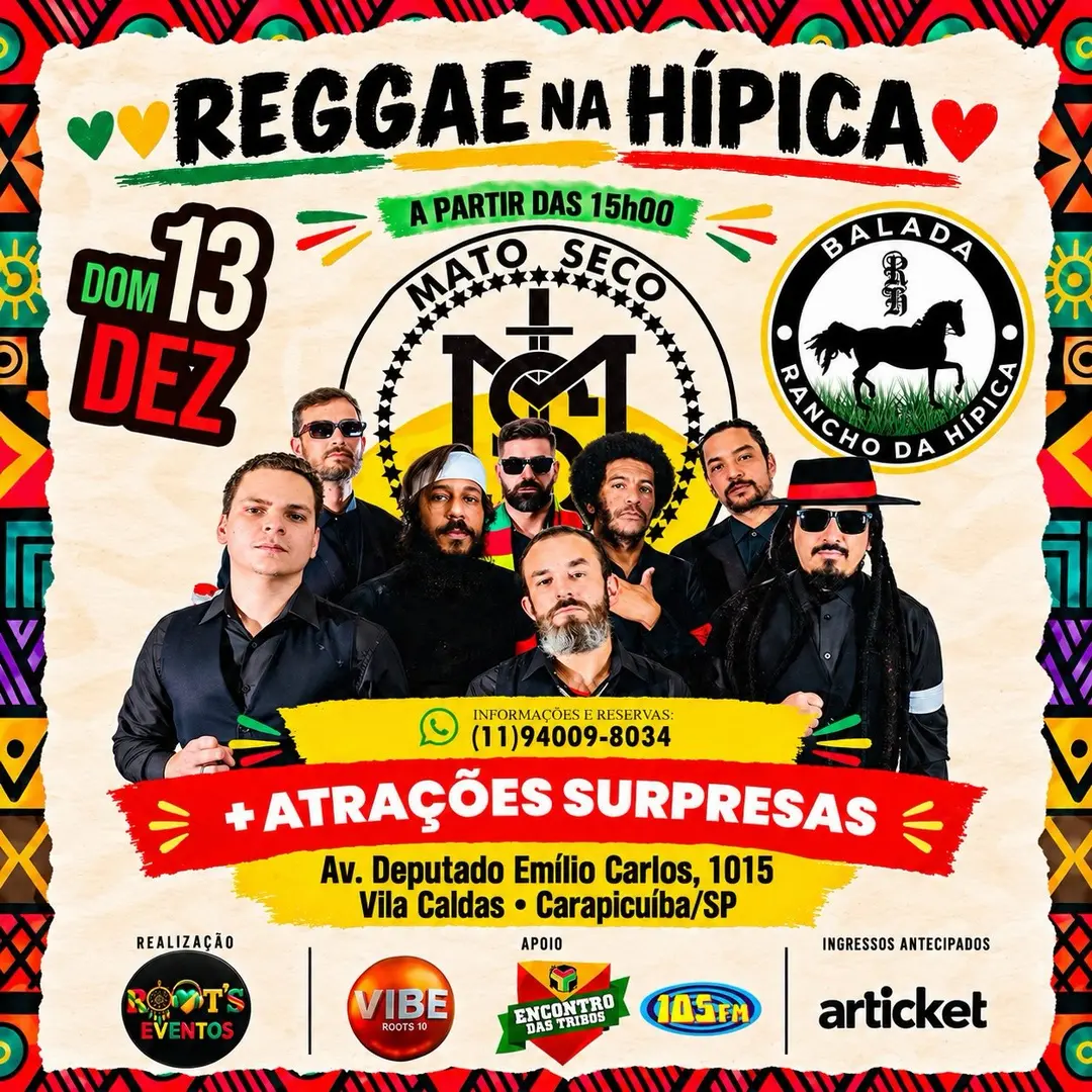 Flyer de Mato Seco