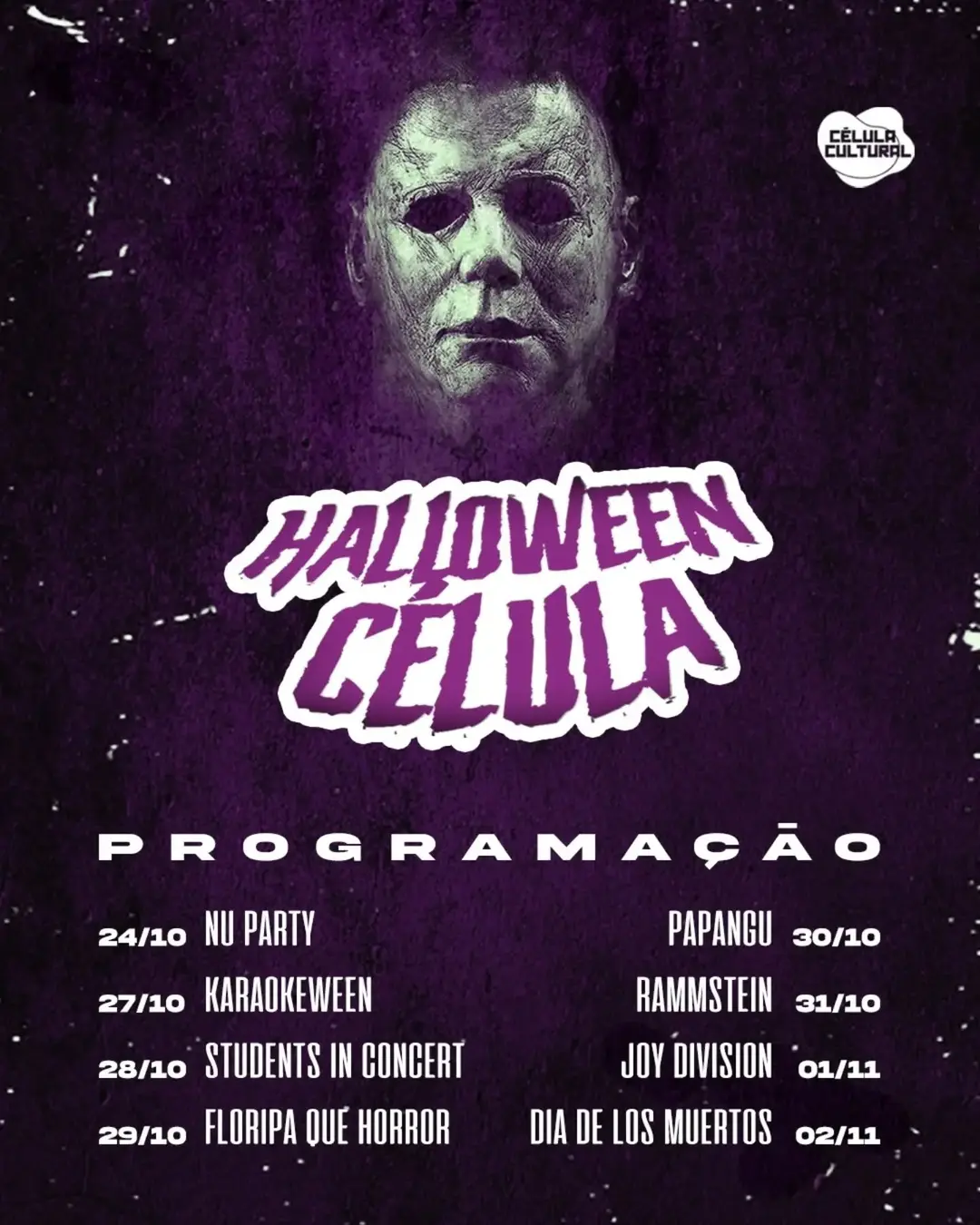 Flyer de Slow Moon, Especial Joy Division e Banda Stigmata