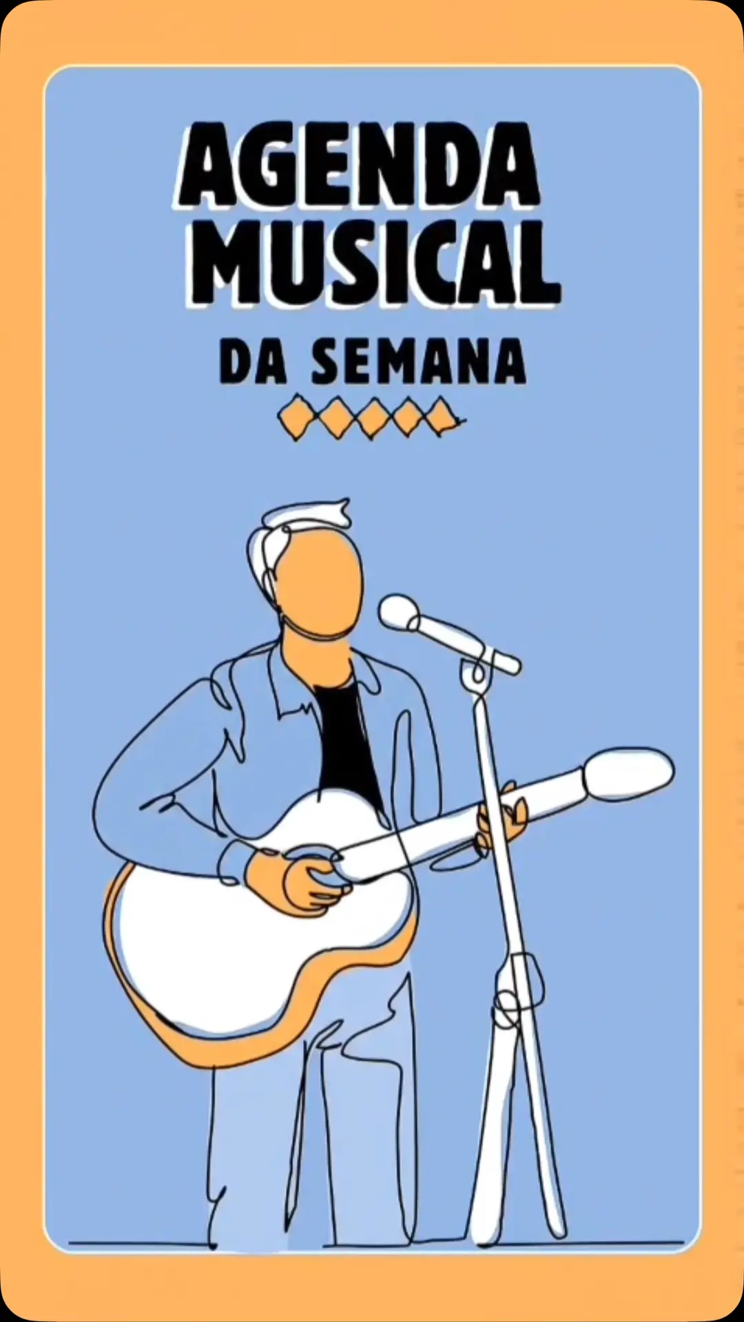 Flyer de Fernando e Adaya