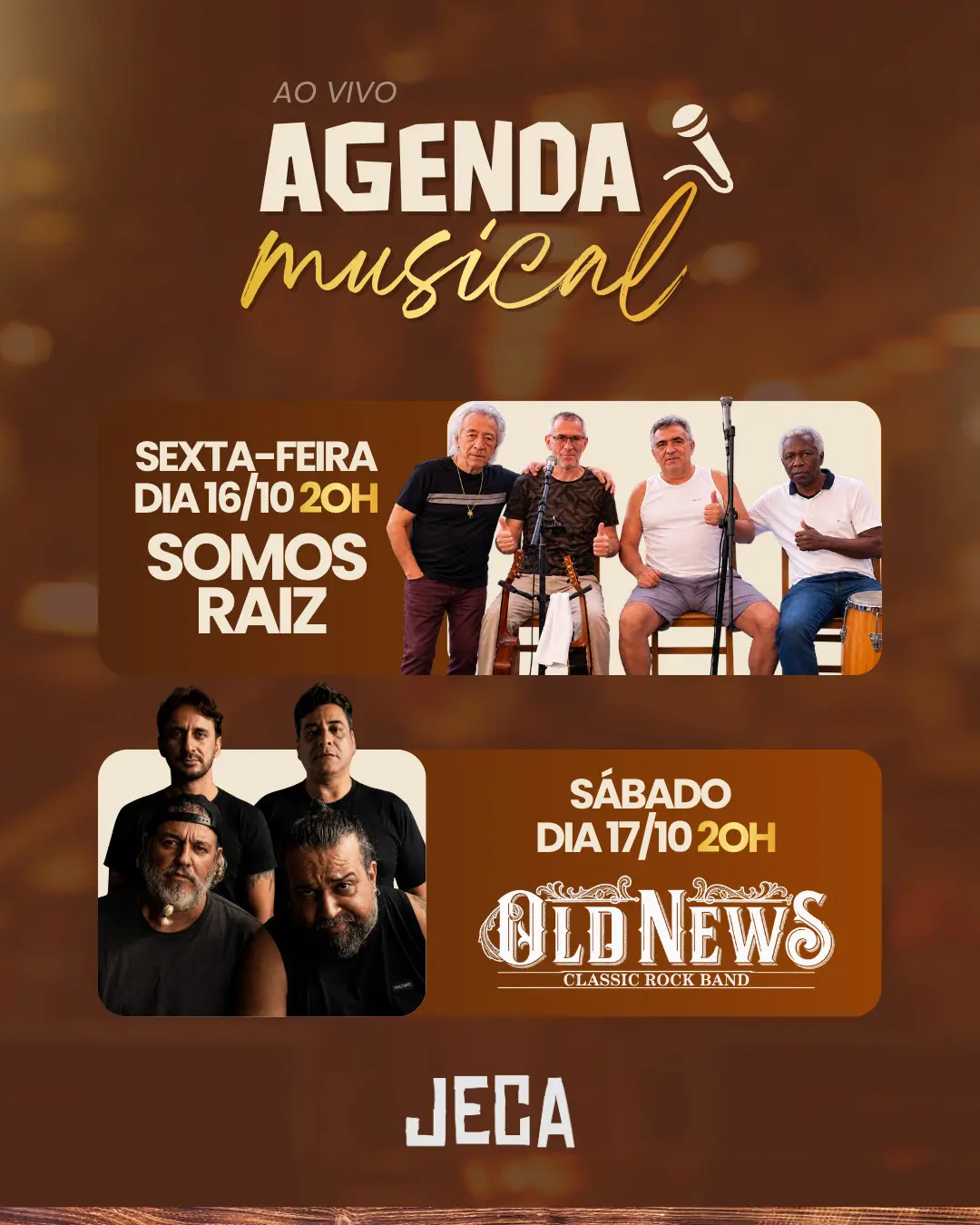 Flyer de Somos Raiz