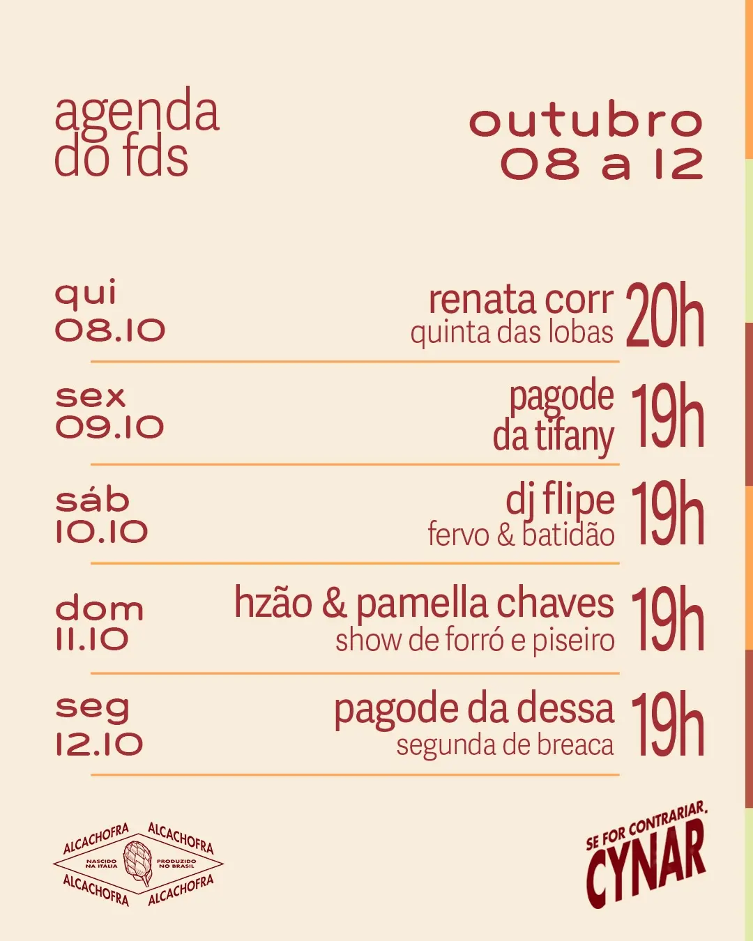 Flyer de Pamella Chaves e Hzão do Forró