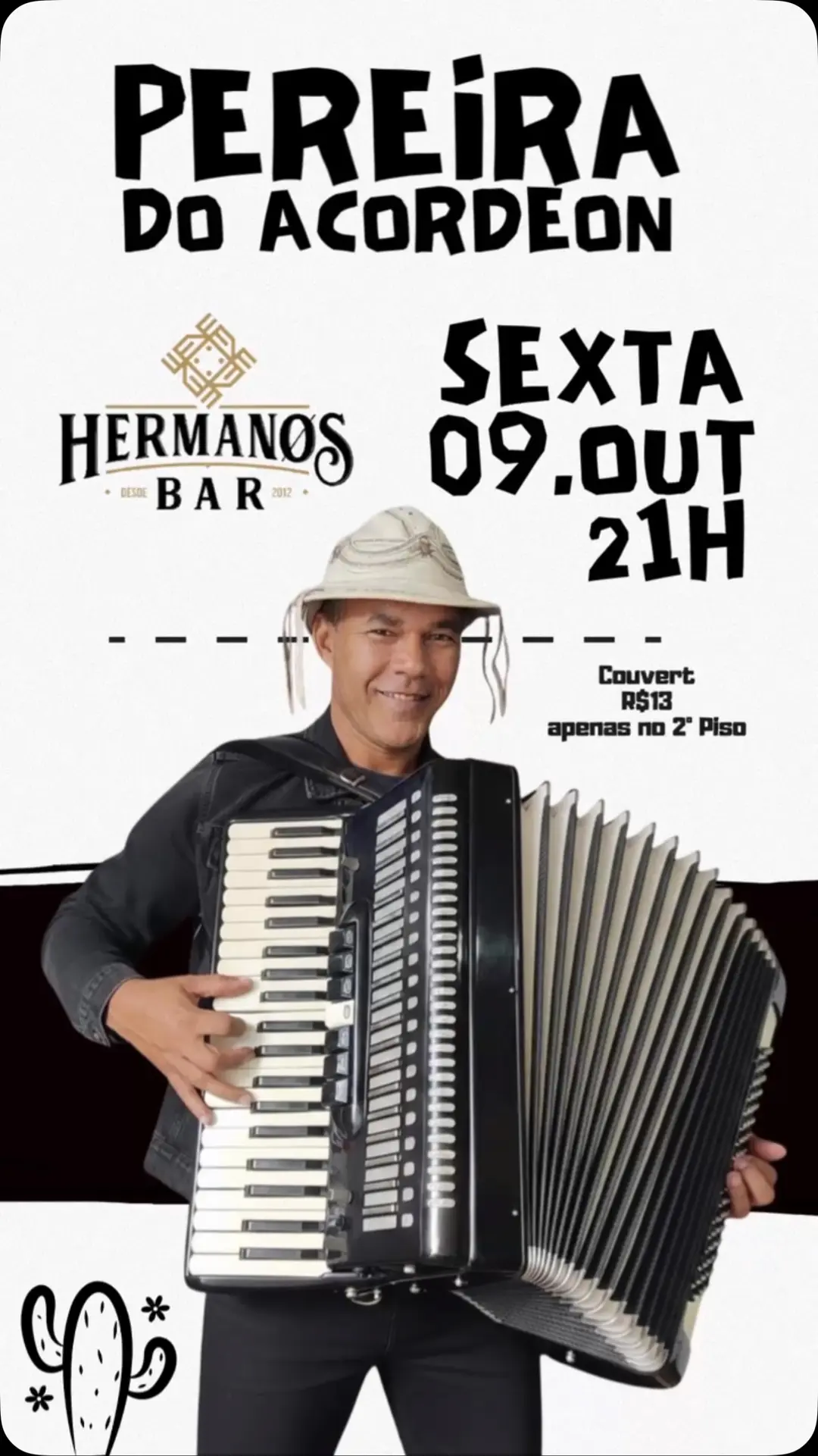 Flyer de Pereira do Acordeon