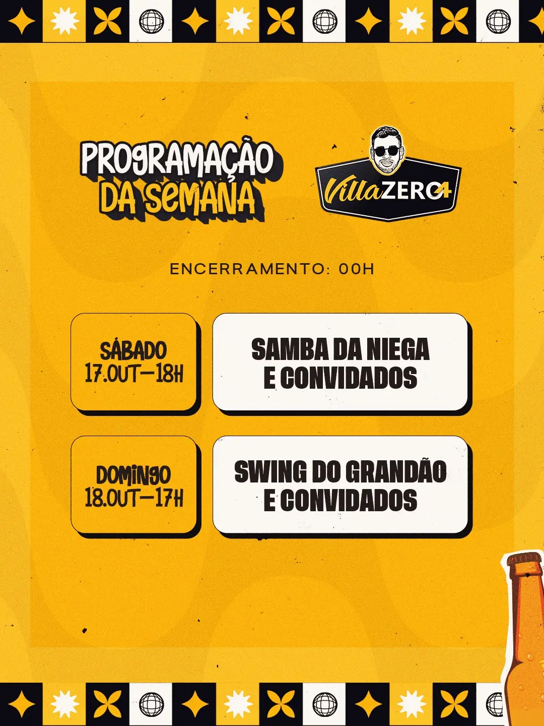 Flyer de Swing do Grandão
