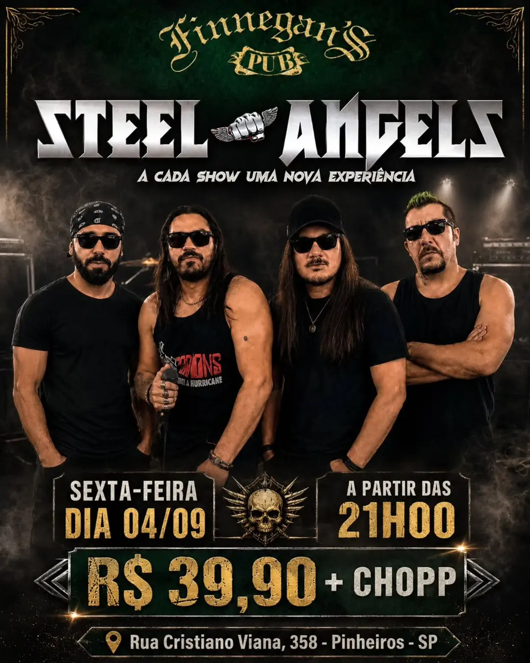 Flyer de Steel Angels