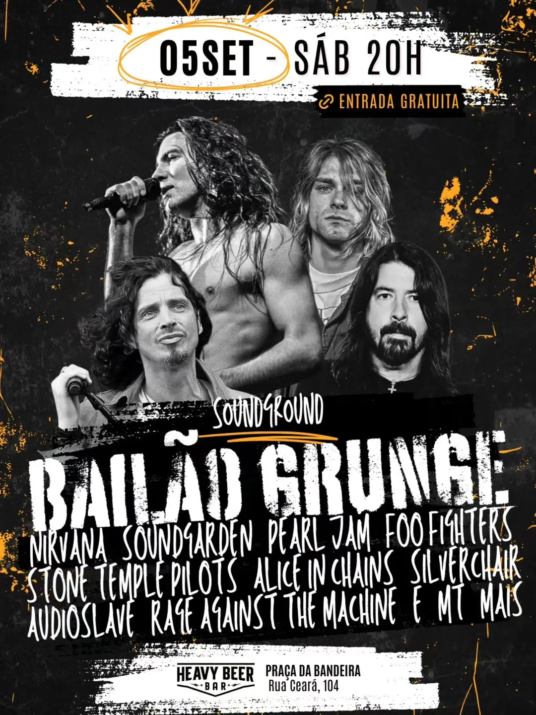Flyer de Soundground