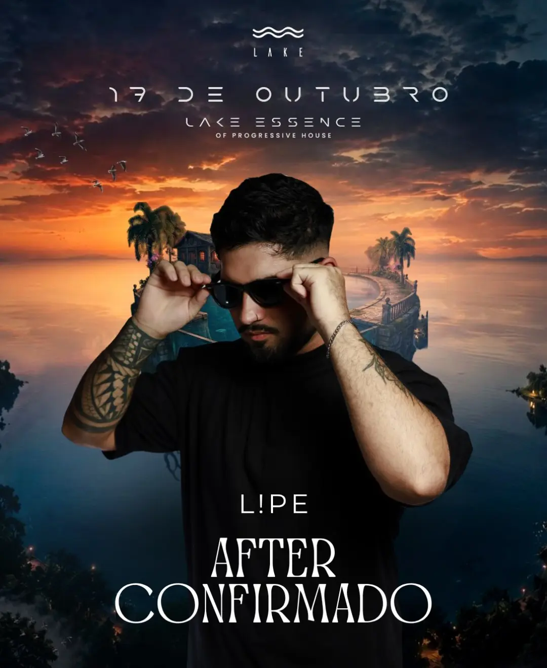 Flyer de L!pe, Dj Kattze e Lipe