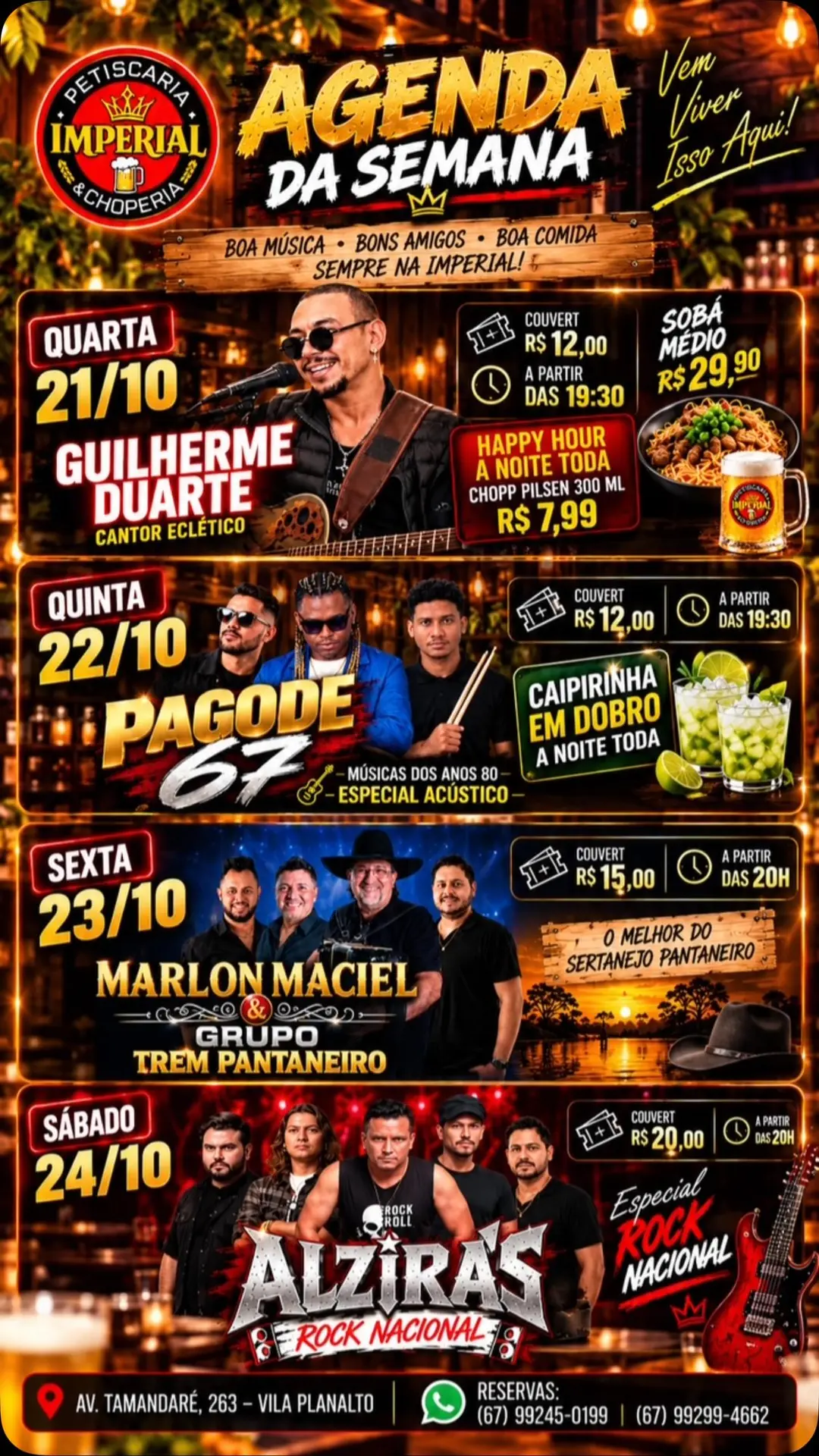 Flyer de Guilherme Duarte