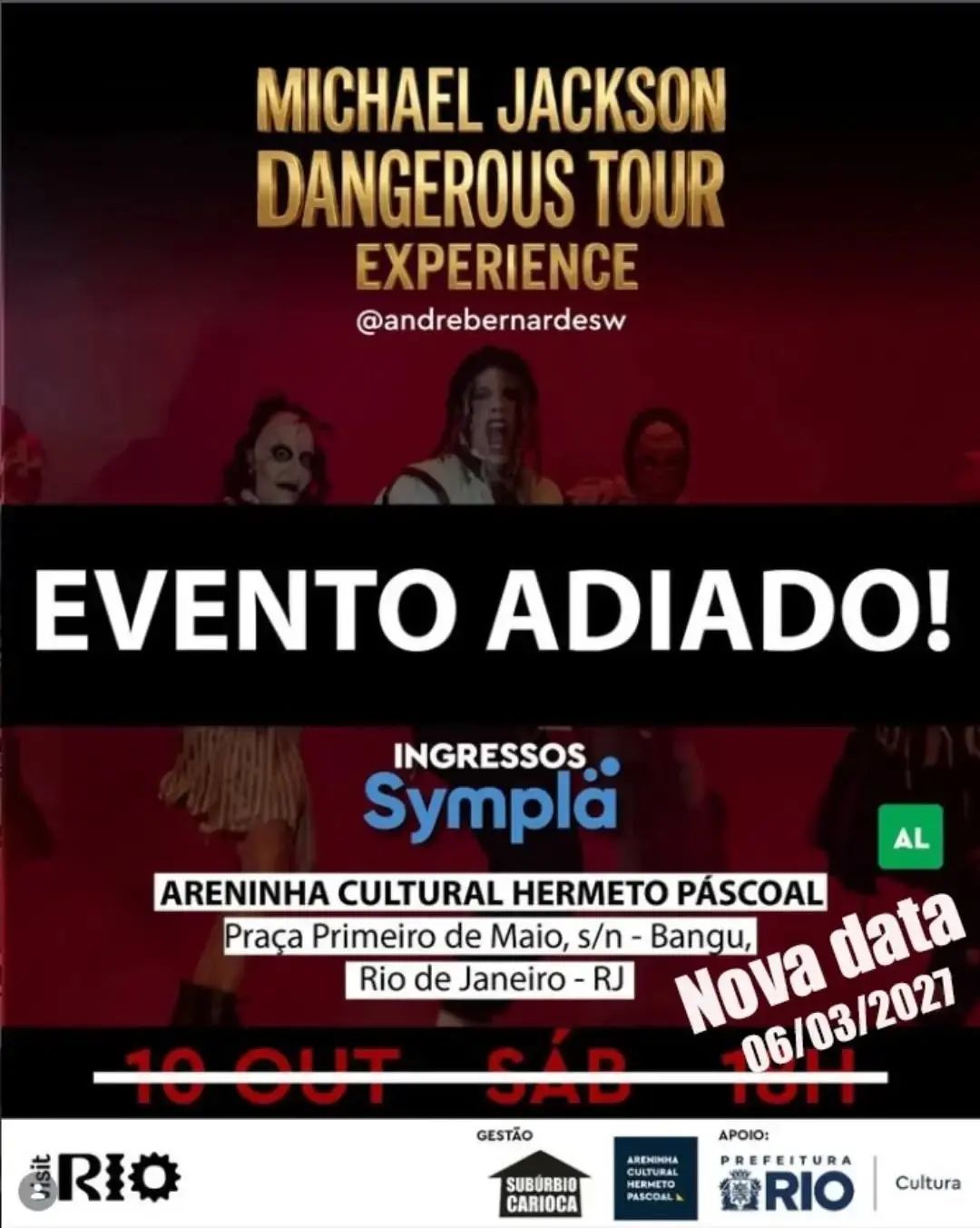 Flyer de Dangerous Tour Experience