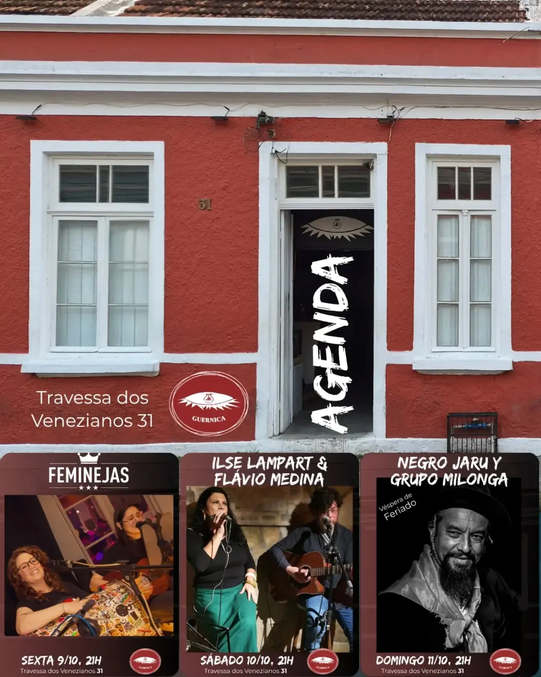 Flyer de Negro Jaru