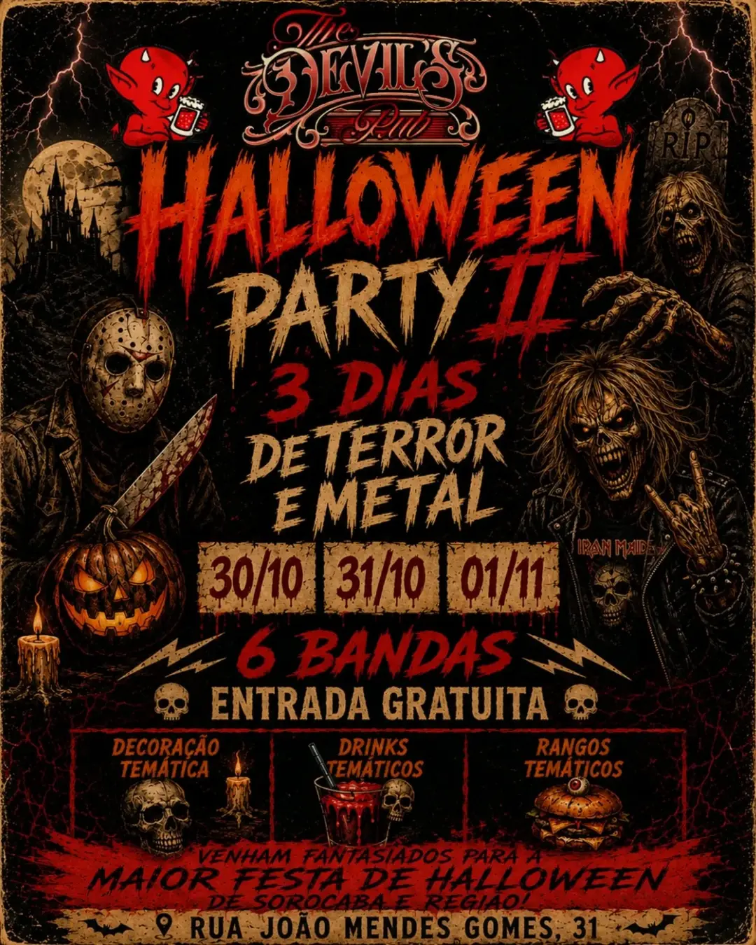 Flyer de Elizabeth, Nu Metal Cover | NMC e mais 4 artistas
