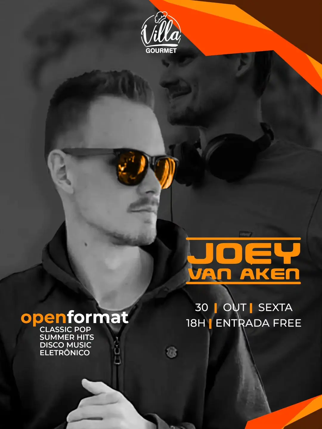 Flyer de Joey van Aken