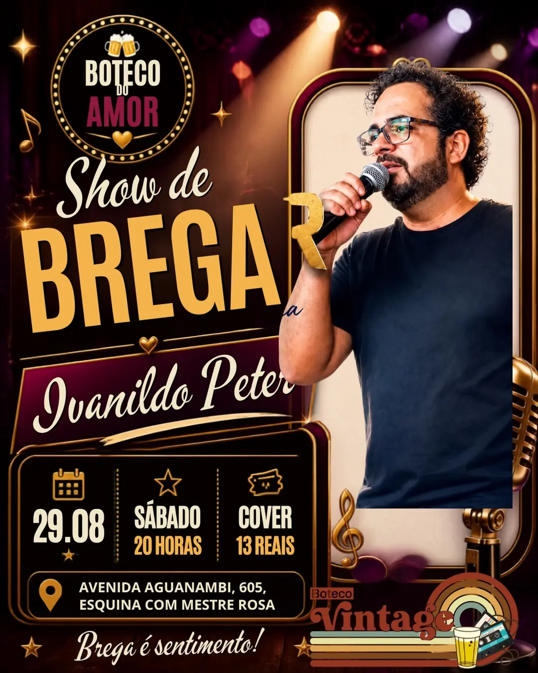 Flyer de Ivanildo Peter
