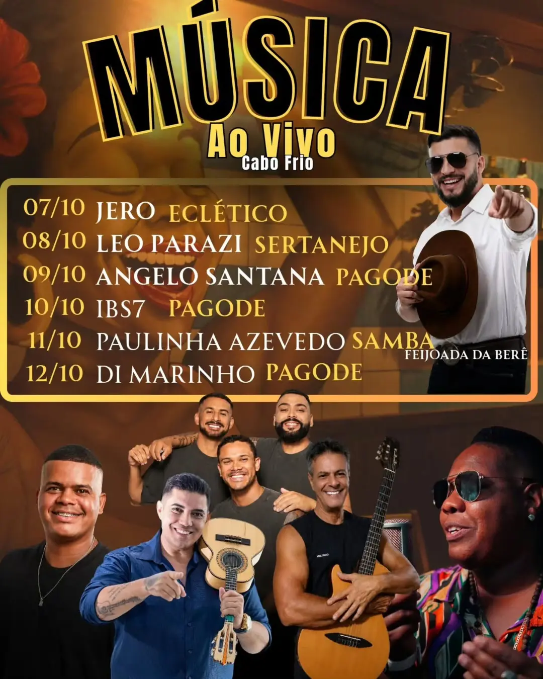 Flyer de Di Marinho