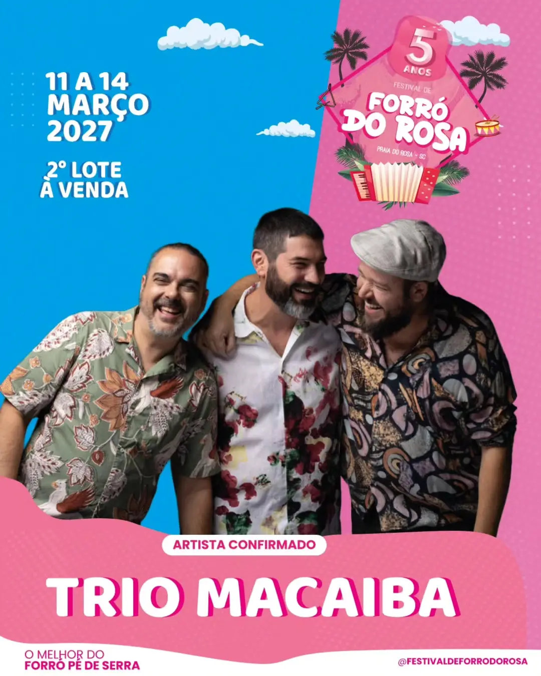Flyer de Trio Macaíba