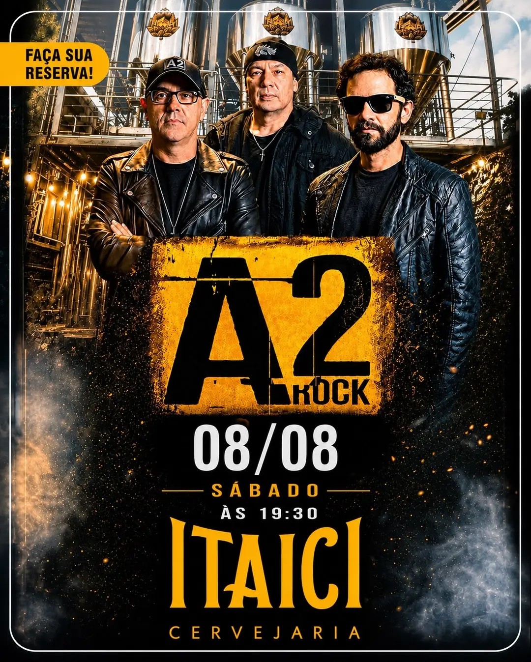 Flyer de A2 Rock Banda