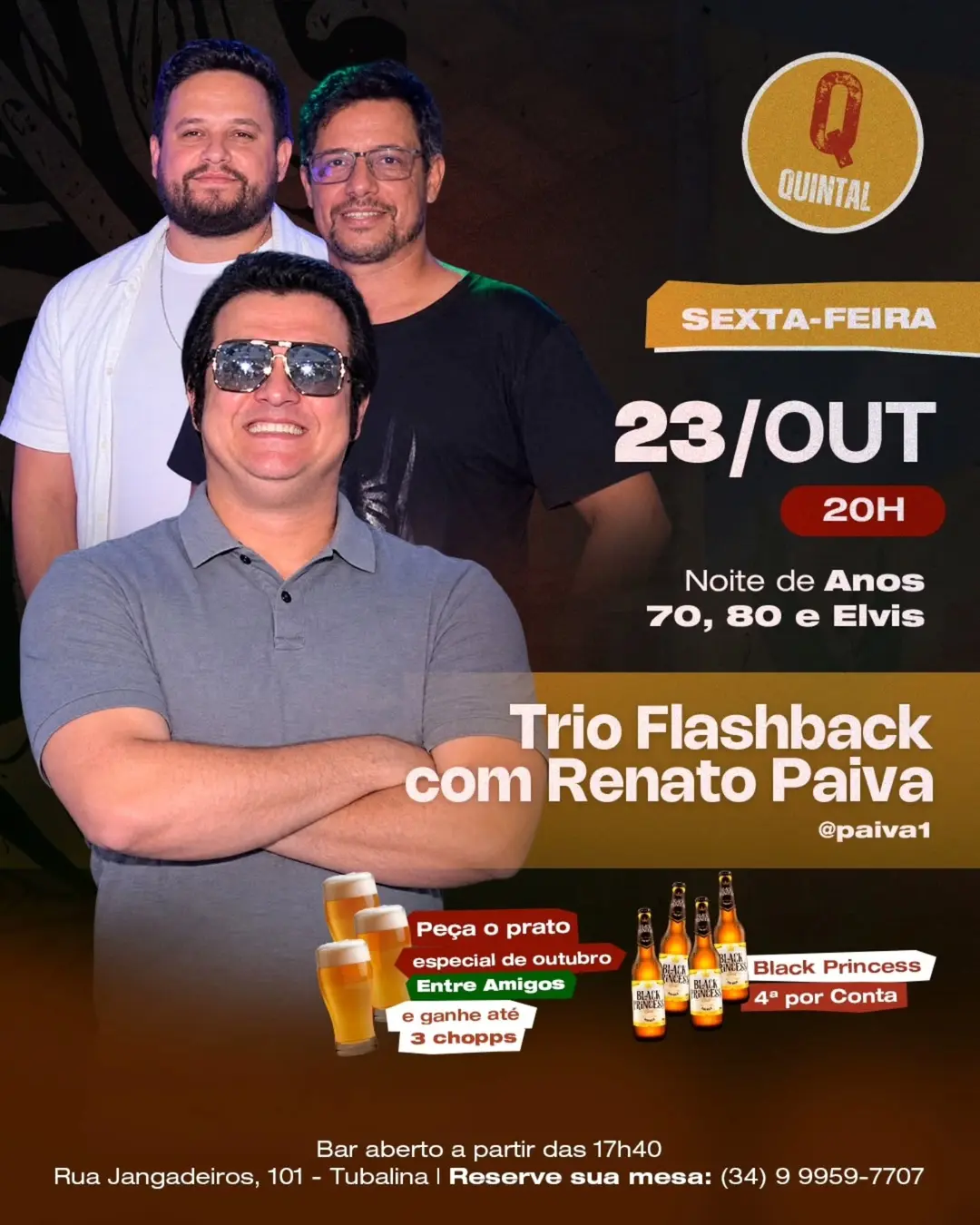 Flyer de Renato Paiva