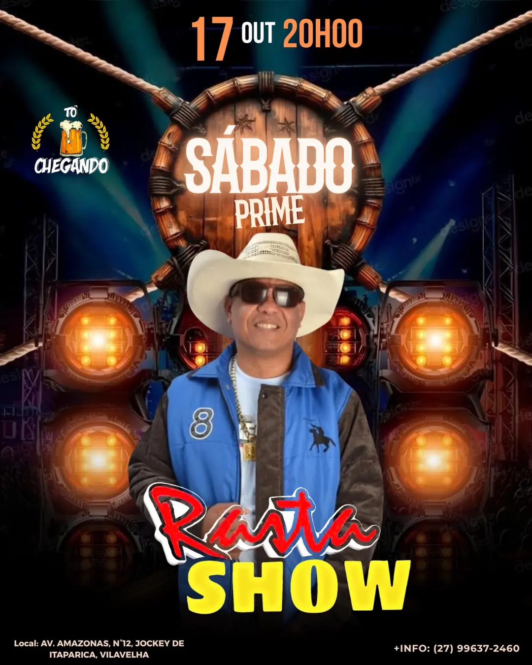 Flyer de Rasta Show