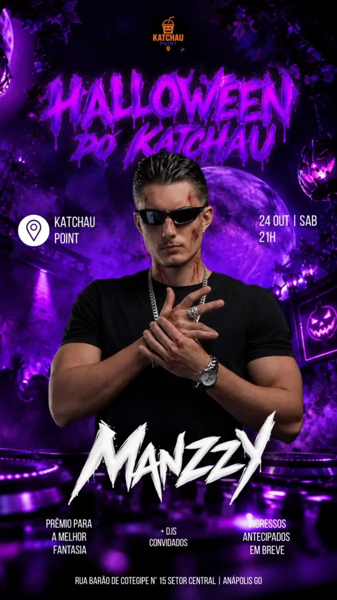 Flyer de Pedro Manze