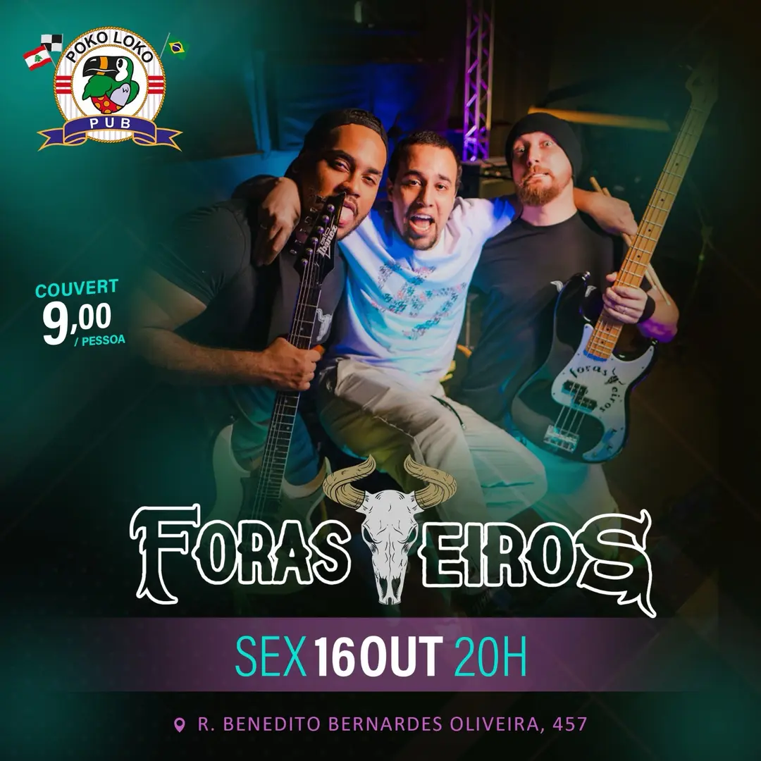Flyer de Forasteiros