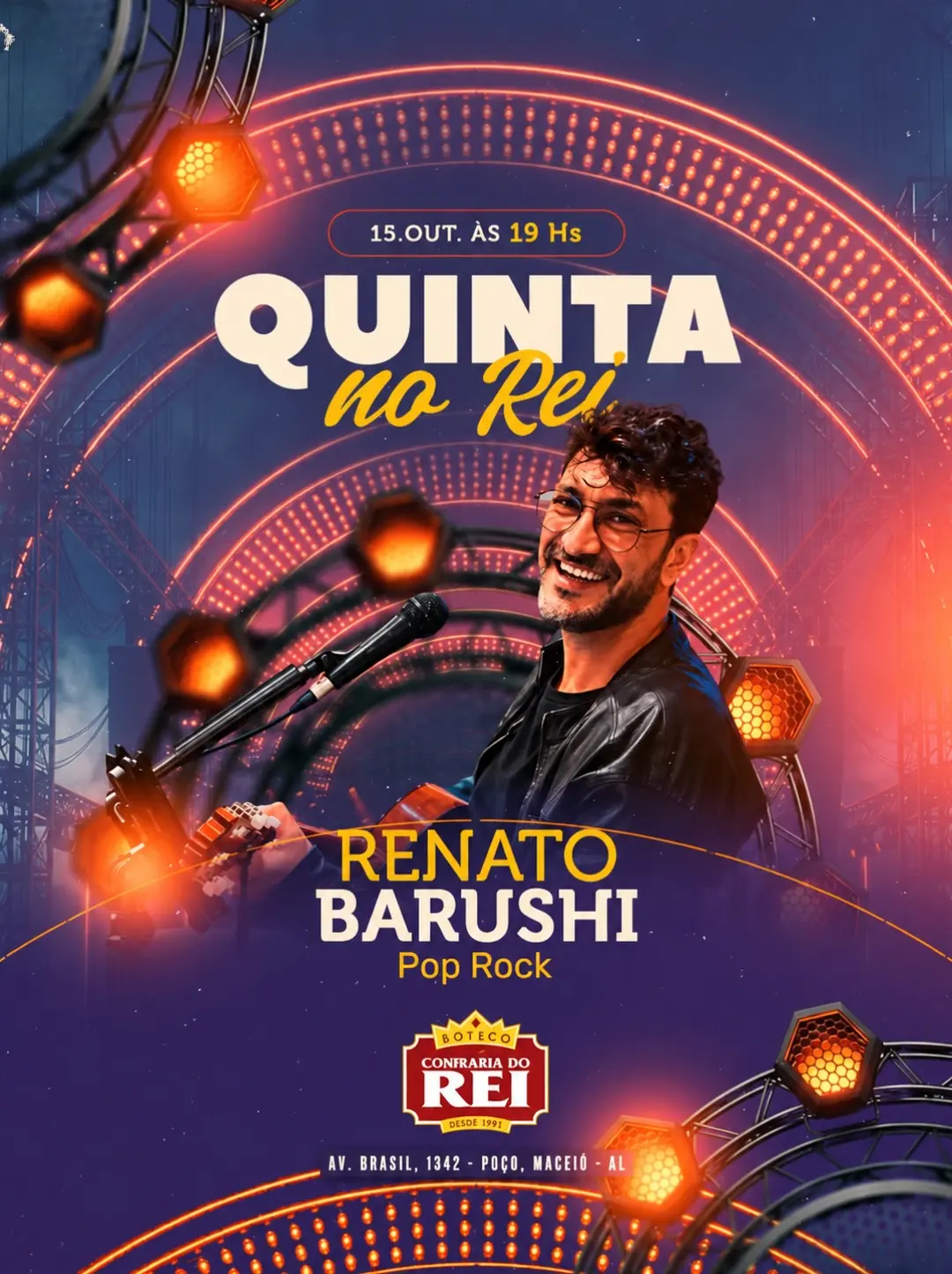 Flyer de Renato Barushi