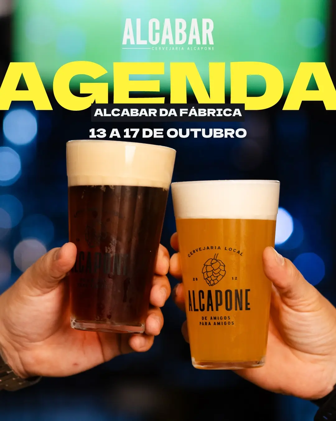 Flyer de Luciano BL e Aquele Abraço