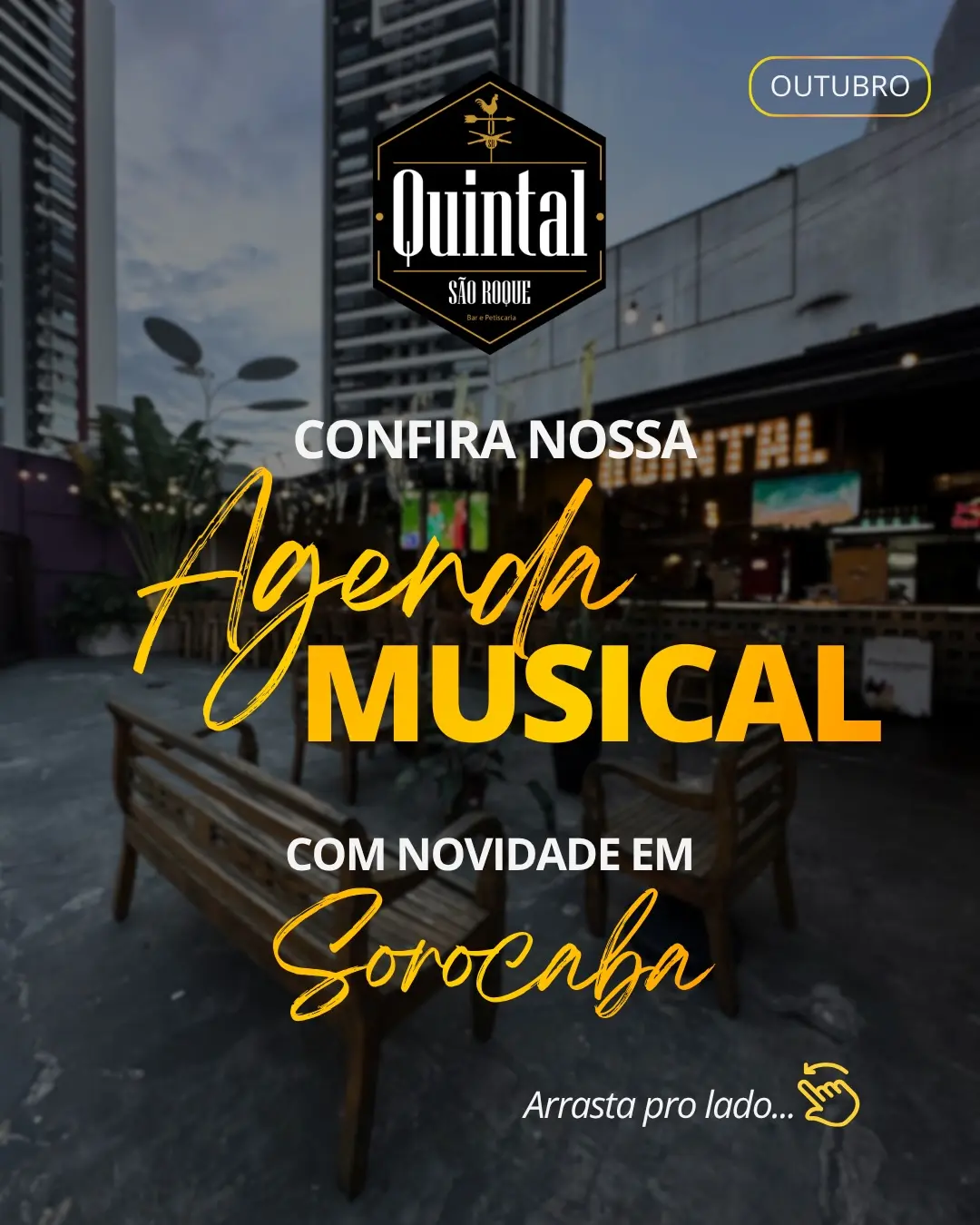 Flyer de Reberti Domingues