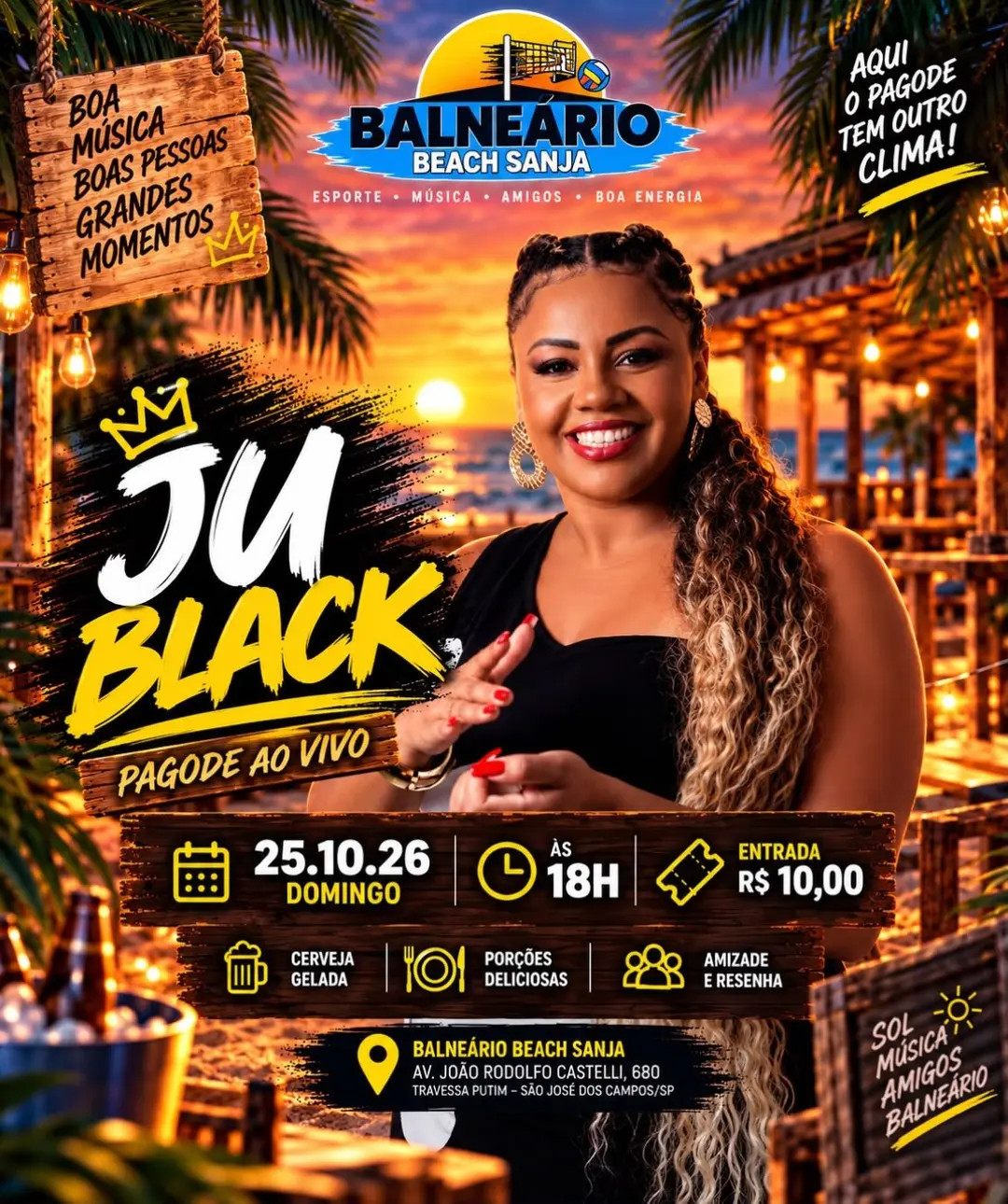 Flyer de J. U. B. L. A. C. K