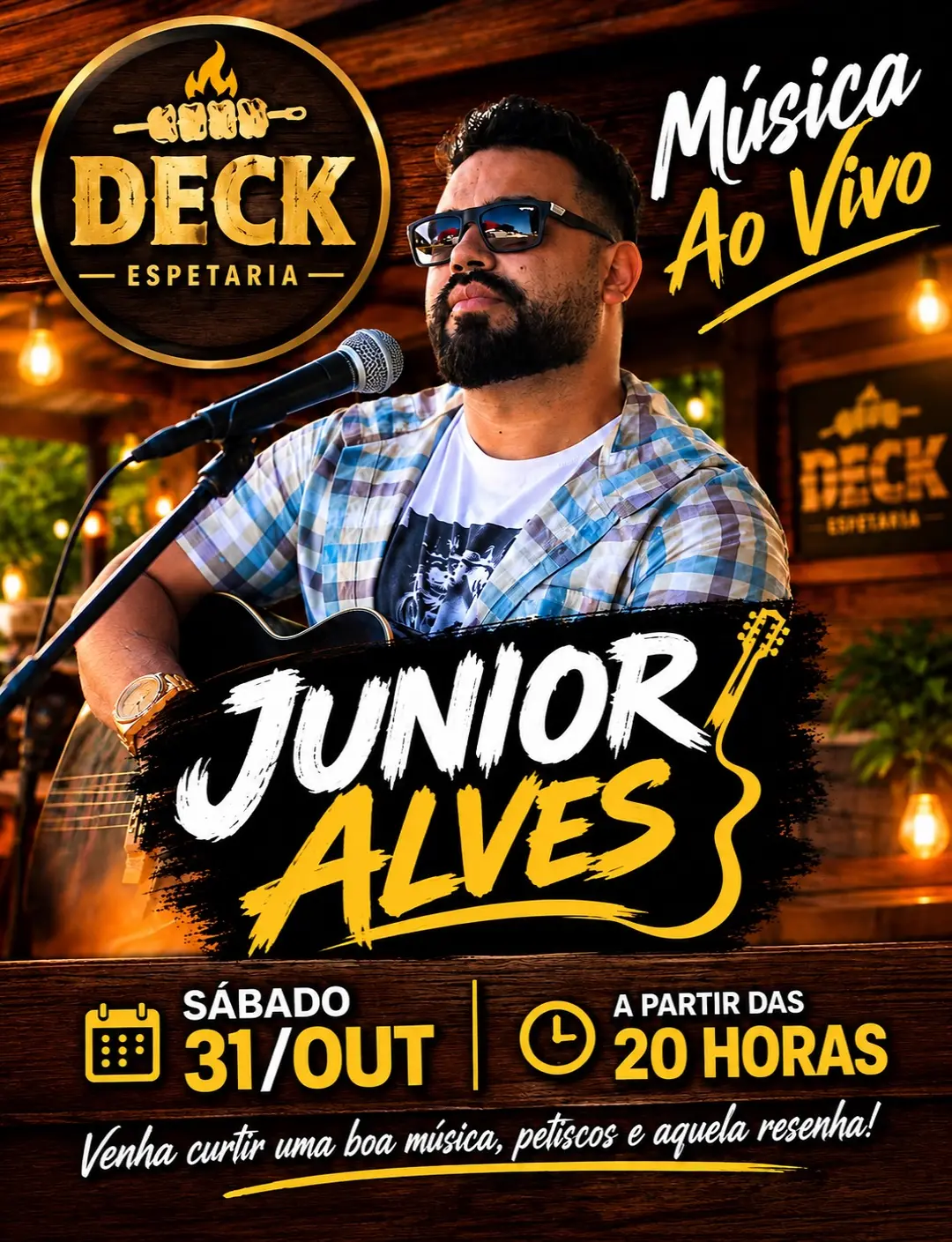 Flyer de Juniorr Alves