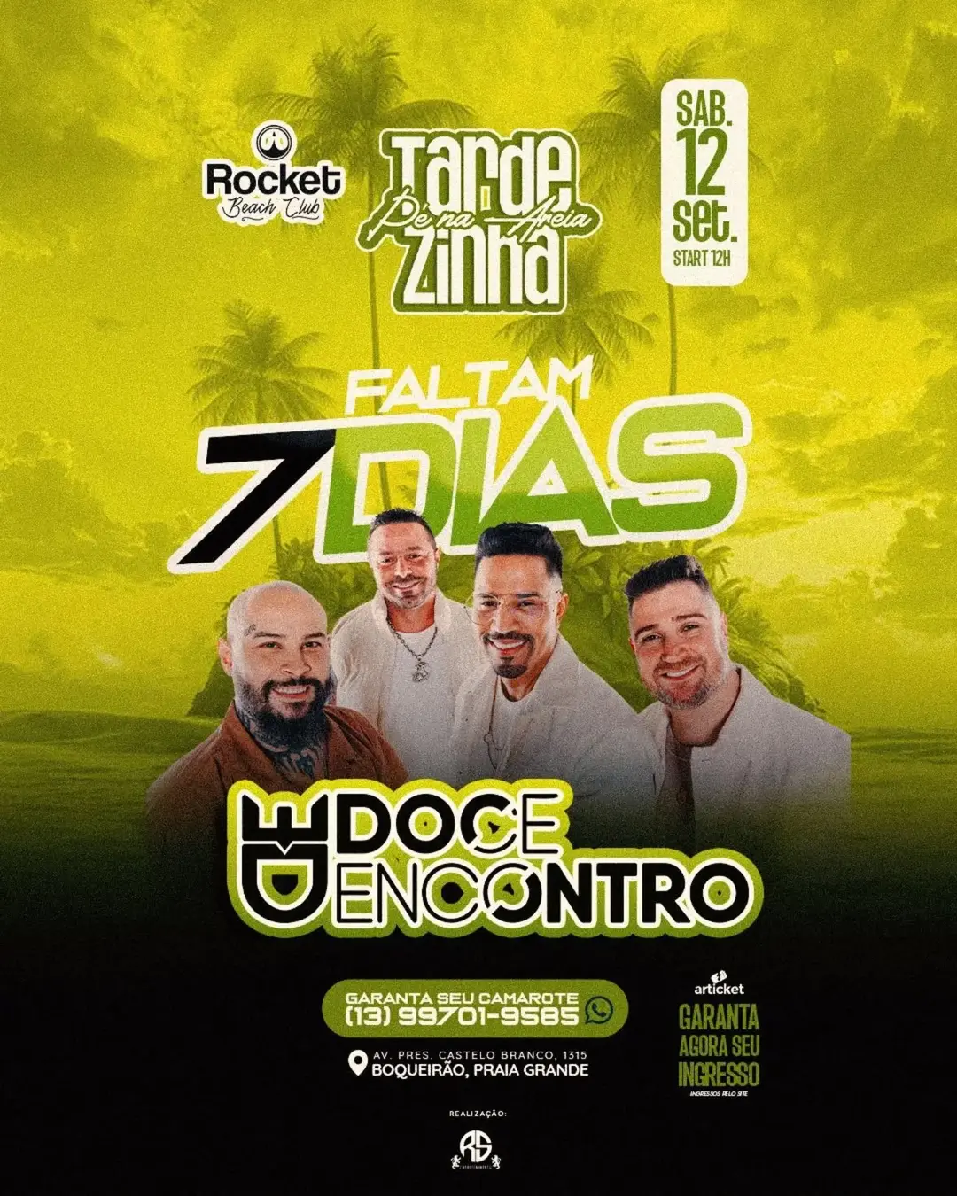Flyer de Doce Encontro