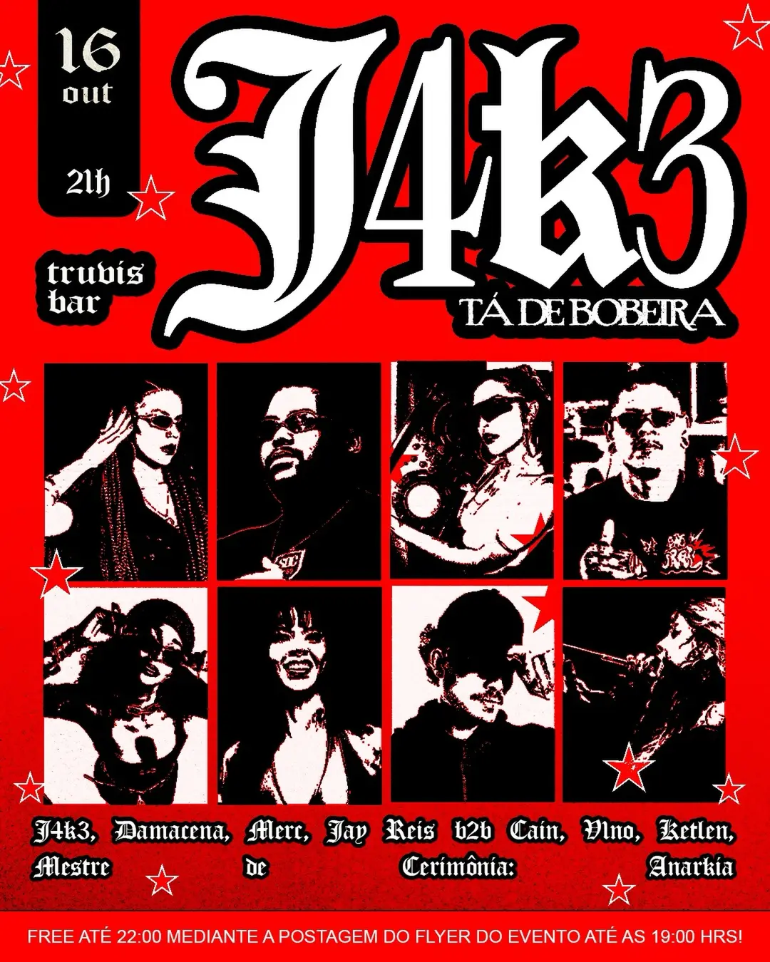 Flyer de DJ J4K3