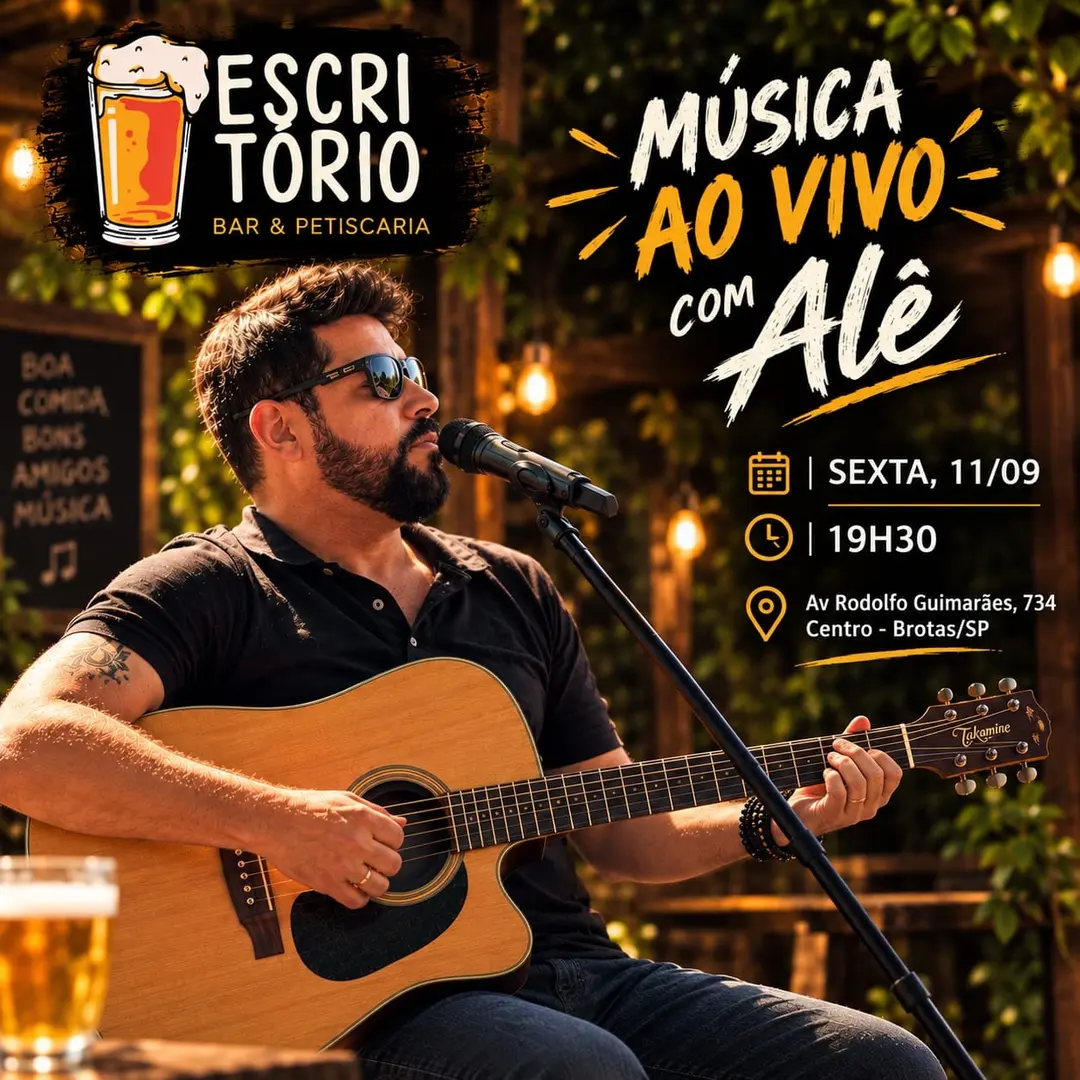 Flyer de Alê