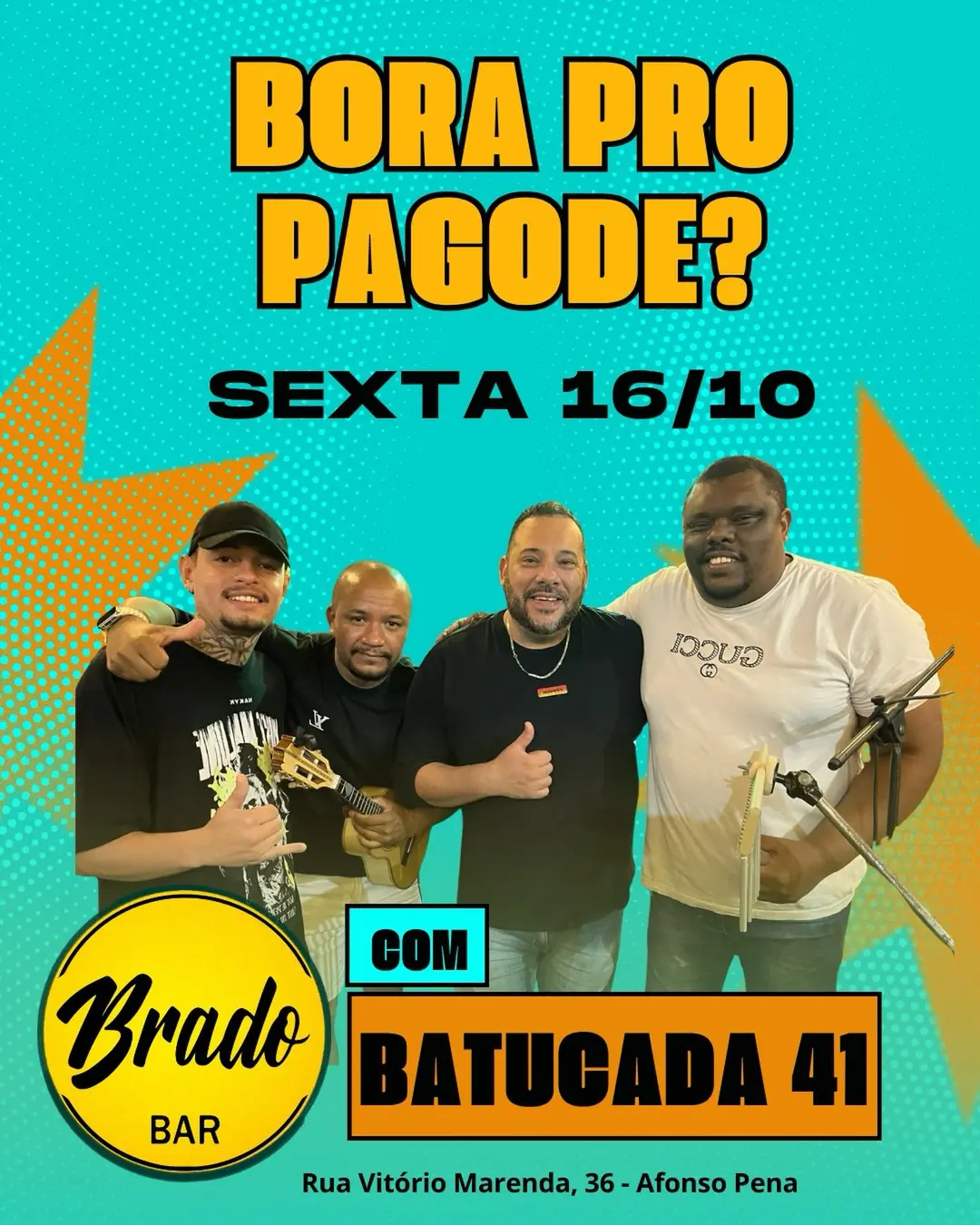 Flyer de Batucada 41