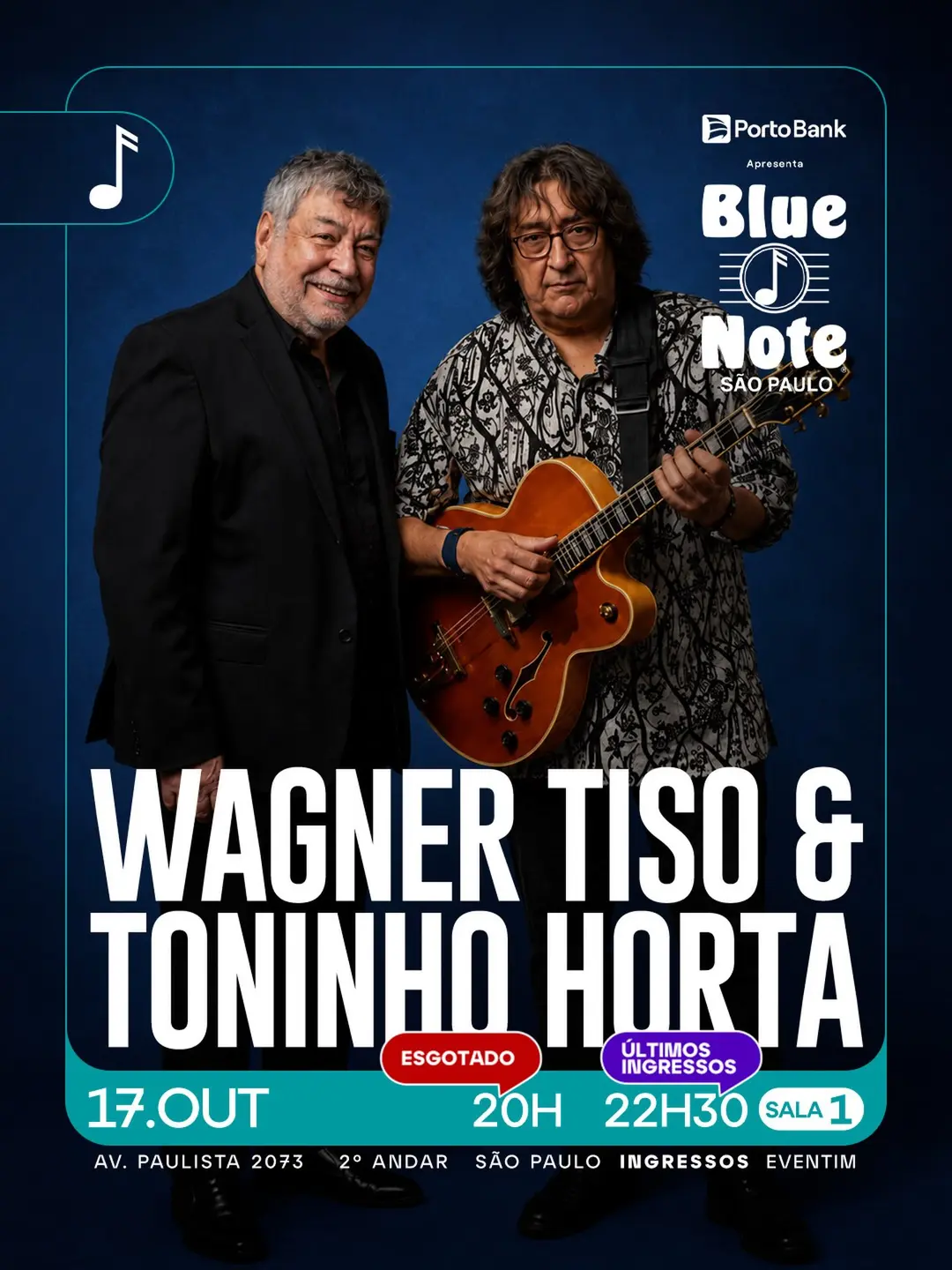 Flyer de Wagner Tiso