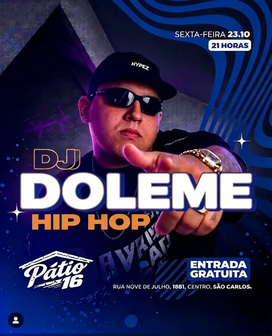 Flyer de DJ Doleme