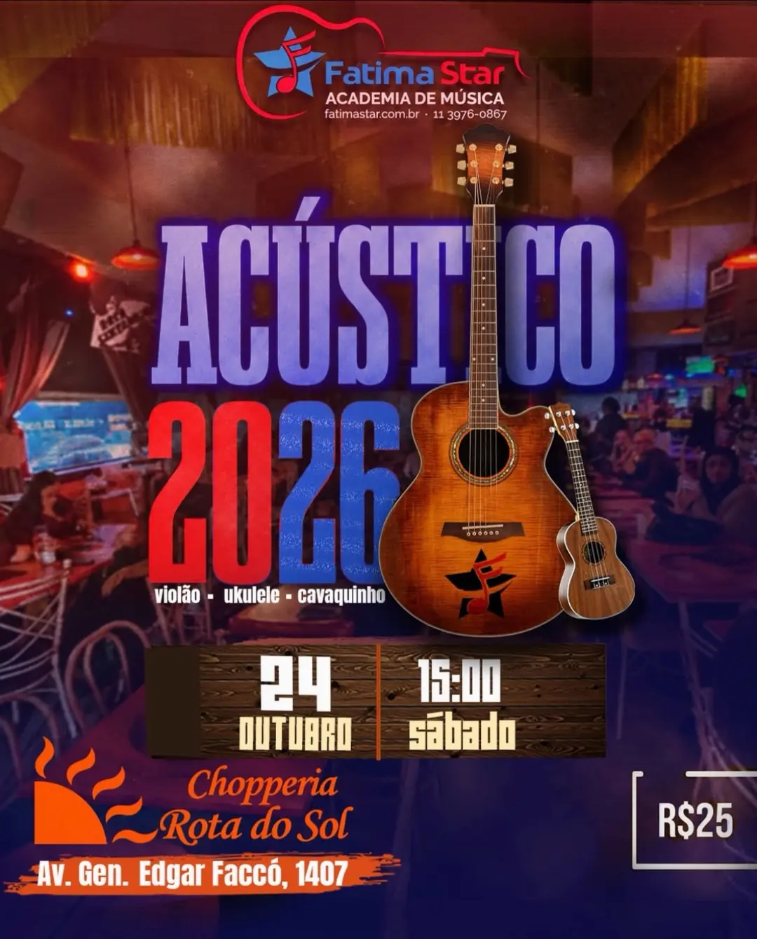 Flyer de Fátima Star