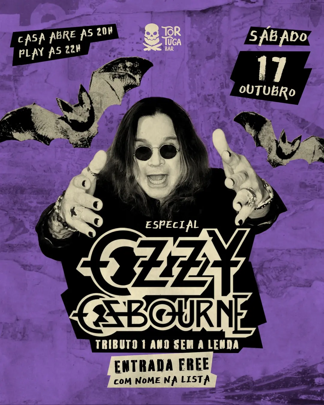 Flyer de Born in Black